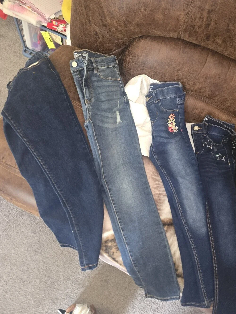 Girls Jeans Bundle Sizes 7-10